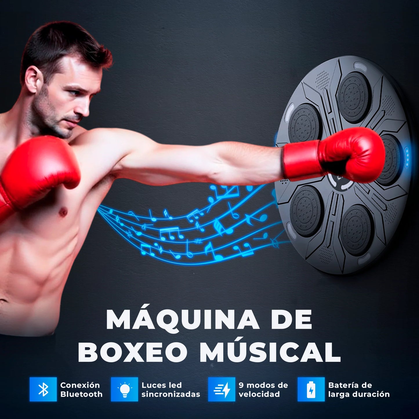 MachineBox™ - Máquina de Boxeo Profesional